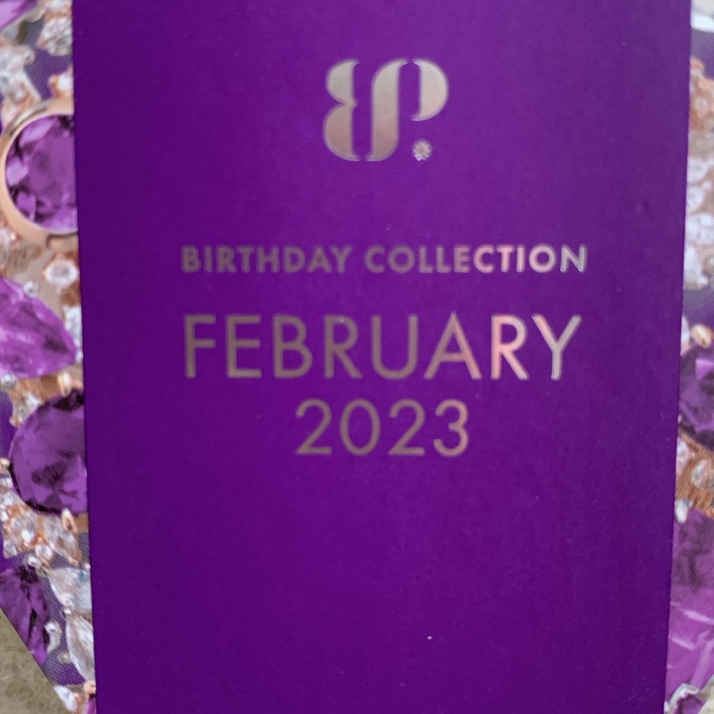 Bomb Party stud earrings February birthday collection 2023 - Picture 3 of 4